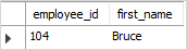 SQL UPPER function example