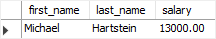 SQL ALL with the equal operator example SQL ALL with the equal operator example